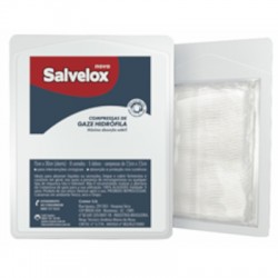 Compressa De Gaze Salvelox 7,5x7,5cm 11fios 10un