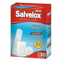 Curativo Salvelox Transparente Variados 30un