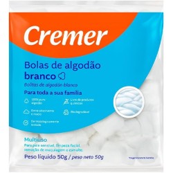 AlgodÃo Cremer Em Bolas 50g