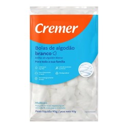 AlgodÃo Cremer Em Bolas 95g