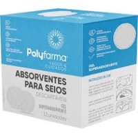Absorvente Para Seios Polyfarma 12un