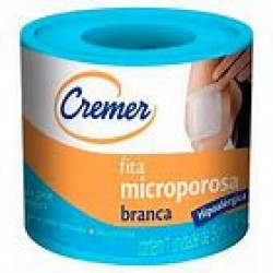 Fita Cremer Microporosa Branca 5cm X 4,5mt
