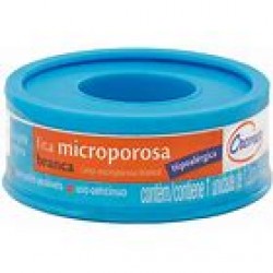 Fita Cremer Microporosa Branca 1,2cm X 4,5m