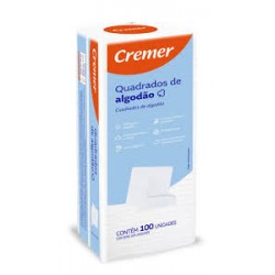 AlgodÃo Cremer Quadrado 200un
