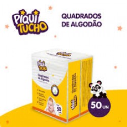 AlgodÃo Piquitucho Quadrado 50un