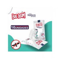 LenÇo Repelente De Insetos Bug Boom 16un