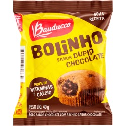 Bolinho Bauducco Chocolate Duplo 40g