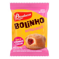 Bolinho Bauducco Baunilha Com Morango 40g