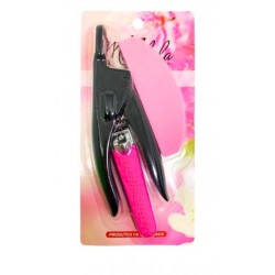 Kit Manicure Mandala Alicate+cortador+ Lixa De Unhas