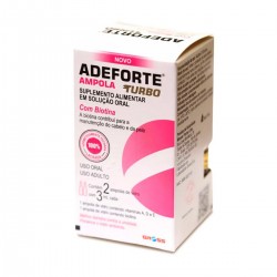 Adeforte Turbo Oral 1ampola Com Biotina 3ml