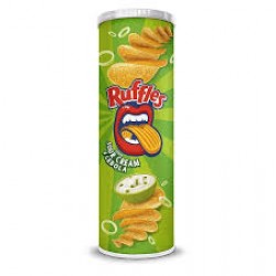 Batata Ruffles Stax Sour Cream E Cebola 134g