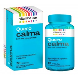 Vitamine.se Quero Mais Calma Pote 30cps