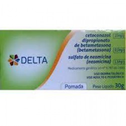 Cetoconazol + Betametasona + Neomicina Creme 30g Gen.delta
