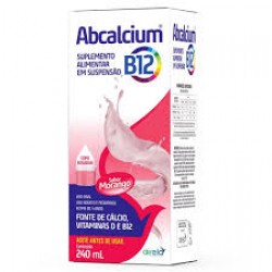 Abcalcium B12 Sabor Morango 240ml