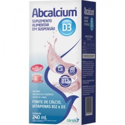 Abcalcium D+ Sabor Morango 240ml