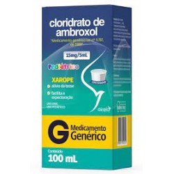 Ambroxol 15mg/5ml Xpe Ped 100ml Gen.airela