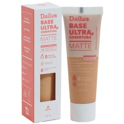 Base LÍquida Dailus Ultra Cobertura Matte D6 MÉdio 28ml