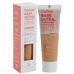 Base LÍquida Dailus Ultra Cobertura Matte D7 MÉdio 28ml