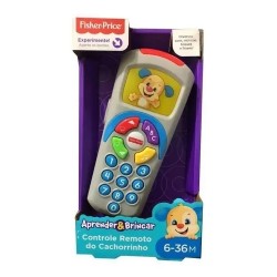 Brinquedo Controle Remoto Aprender E Brincar Azul Ref.dlh41