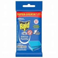 Inseticida Raid Refil 12 Pastilhas