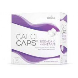 Calcicaps D3 + K1 + Minerais 60cps