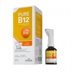 Pure B12 Spray Sublingual Laranja 30ml