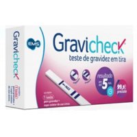 Gravicheck Tiras Teste De Gravidez Ems