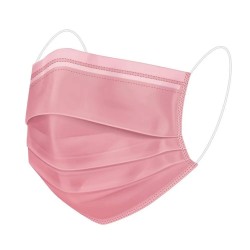 MÁscara DescartÁvel Bellavita CirÚrgica Rosa 1un
