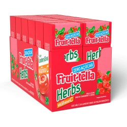 Fruittella Herbs Cranberry E Ervas 18,9g