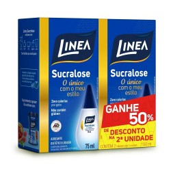 AdoÇante Linea Sucralose 75ml 2un 50% No Segundo