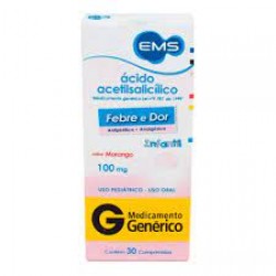 Ácido Acetilsal.100mg 30cpr Gen.ems