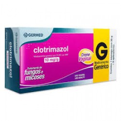 Clotrimazol 10mg/g Creme Vaginal 35g 6 Aplicadpres Gen.germe