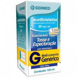 Acetilcisteina 20mg/ml Xpe Ped 120ml Gen.germed