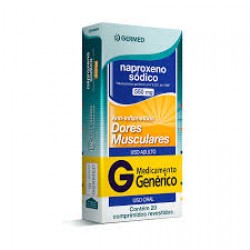 Naproxeno SÓdico 550mg 20cpr Gen.germed