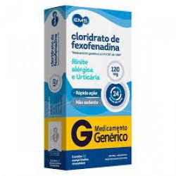 Fexofenadina 120mg 10cpr Gen.ems