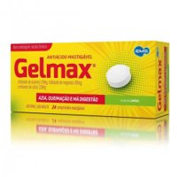 Gelmax Sabor LimÃo Comprimido MastigÁvel 24cpr Ems