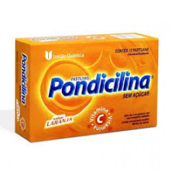 Pondicilina Pastilha Laranja 12un UniÃo QuÍmica