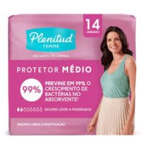 Protetor DiÁrio Plenitud Femme MÉdio 14un