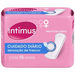 Absorvente Intimus Protetor DiÁrio Cuidado AvanÇado 15un