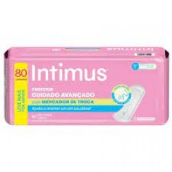 Absorvente Intimus Protetor DiÁrio Cuidado AvanÇado 80un