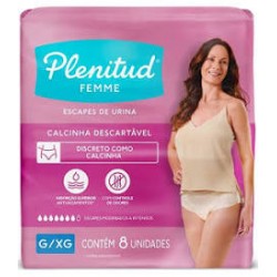 Roupa Íntima Plenitud Classic G/xg 8un