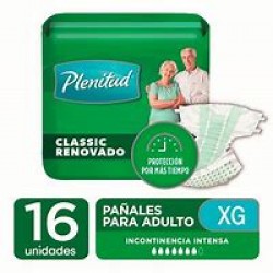 Roupa Íntima Plenitud Classic G/xg 16un