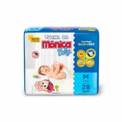 Fralda Turma Da MÔnica Jumbo M 28un