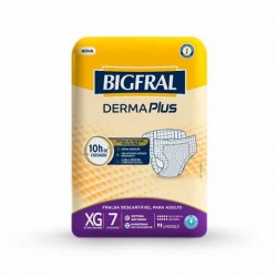 Fralda Bigfral Derma Plus Xg 7un