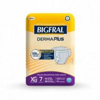 Fralda Bigfral Derma Plus Xg 7un