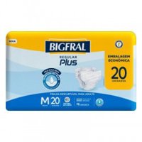 Fralda Bigfral Plus EconÔmica M 20un