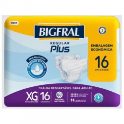 Fralda Bigfral Plus EconÔmica Xg 16un