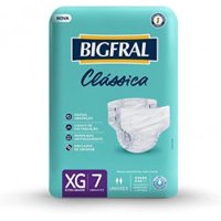 Fralda Bigfral ClÁssica Regular Xg 07un