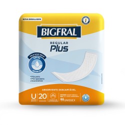 Absorvente Bigfral Regular Plus 20un