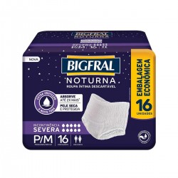 Roupa Íntima Bigfral Noturna P/m 16un